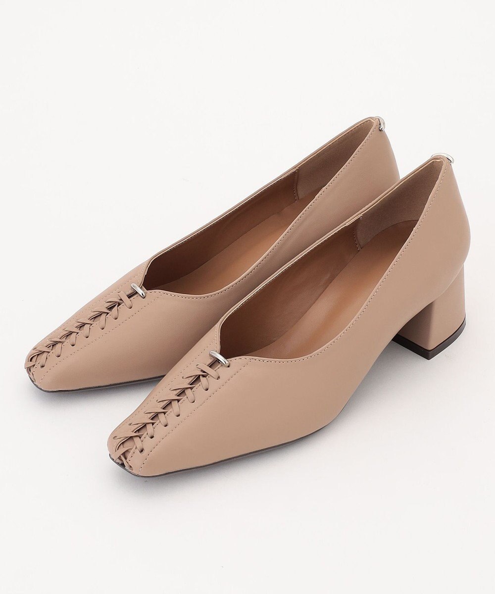 ICB レースアップパンプス 