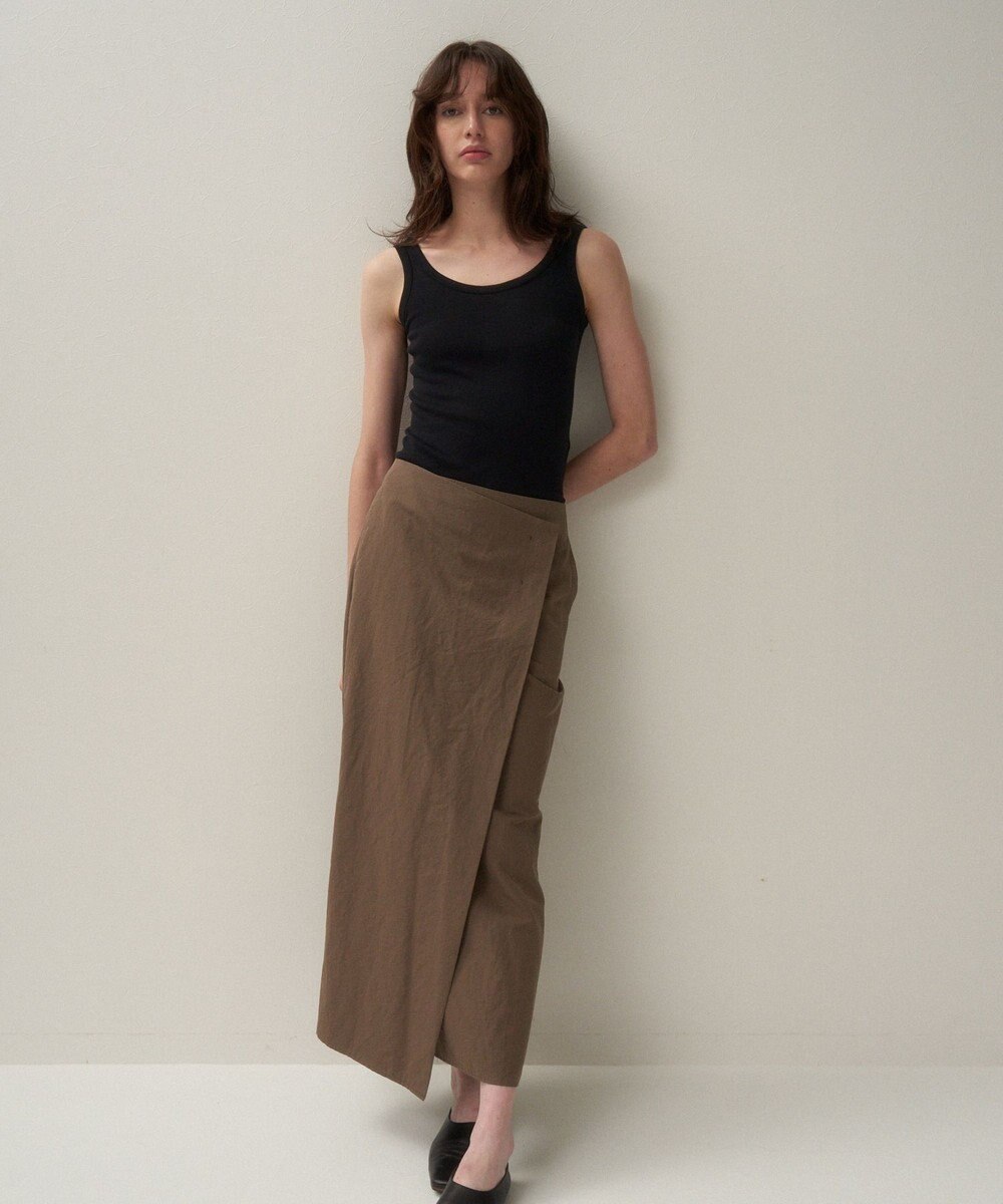 ATON FRESCA CIRCULAR RIB | タンクトップ 