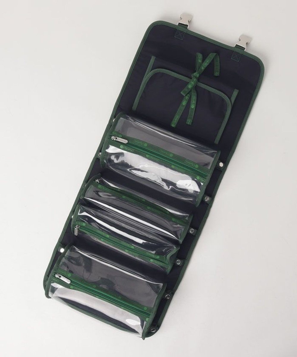 LeSportsac BEAUTY ROLL POUCH/ディープネイビーキルト 