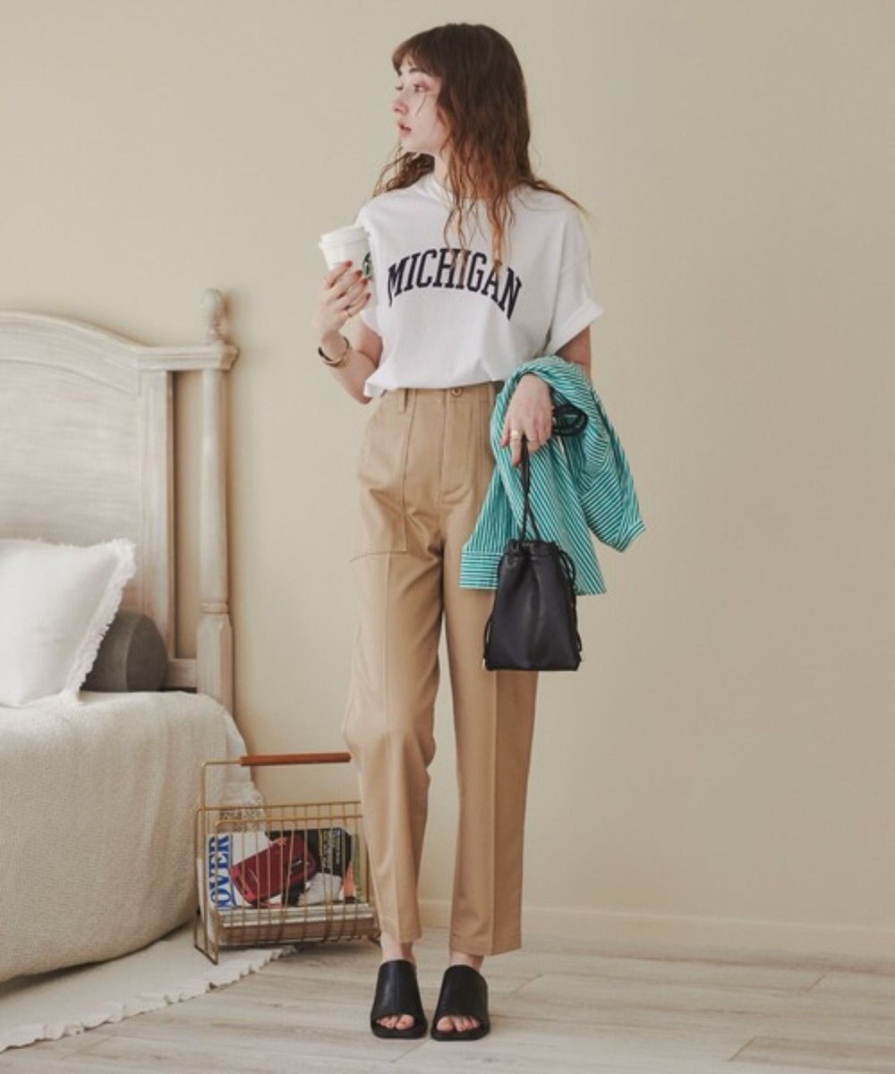 WEGO 【ANGIE VINTAGE】カレッジロゴプリントTee 