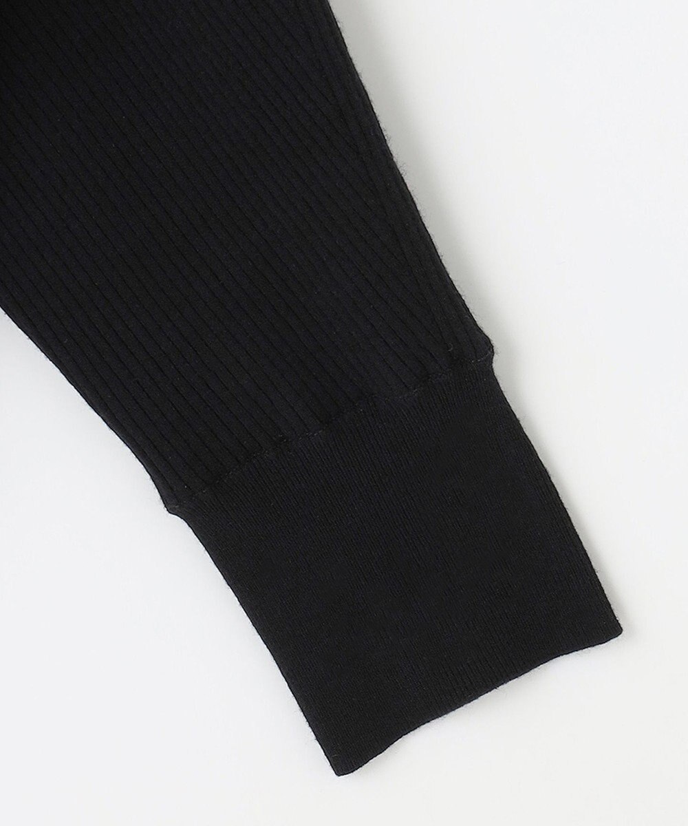 自由区 【洗える/セット可】レーヨンストレッチ ドルマンスリーブニット 