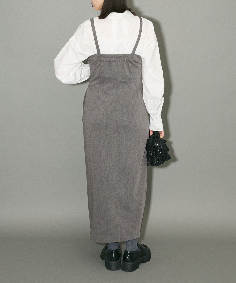 Green Parks フロントジップキャミワンピース 