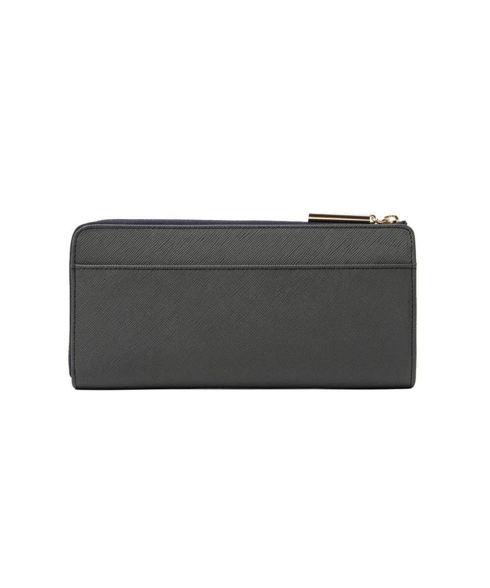 LANVIN en Bleu リュクサンブールハート Lファスナー長財布 