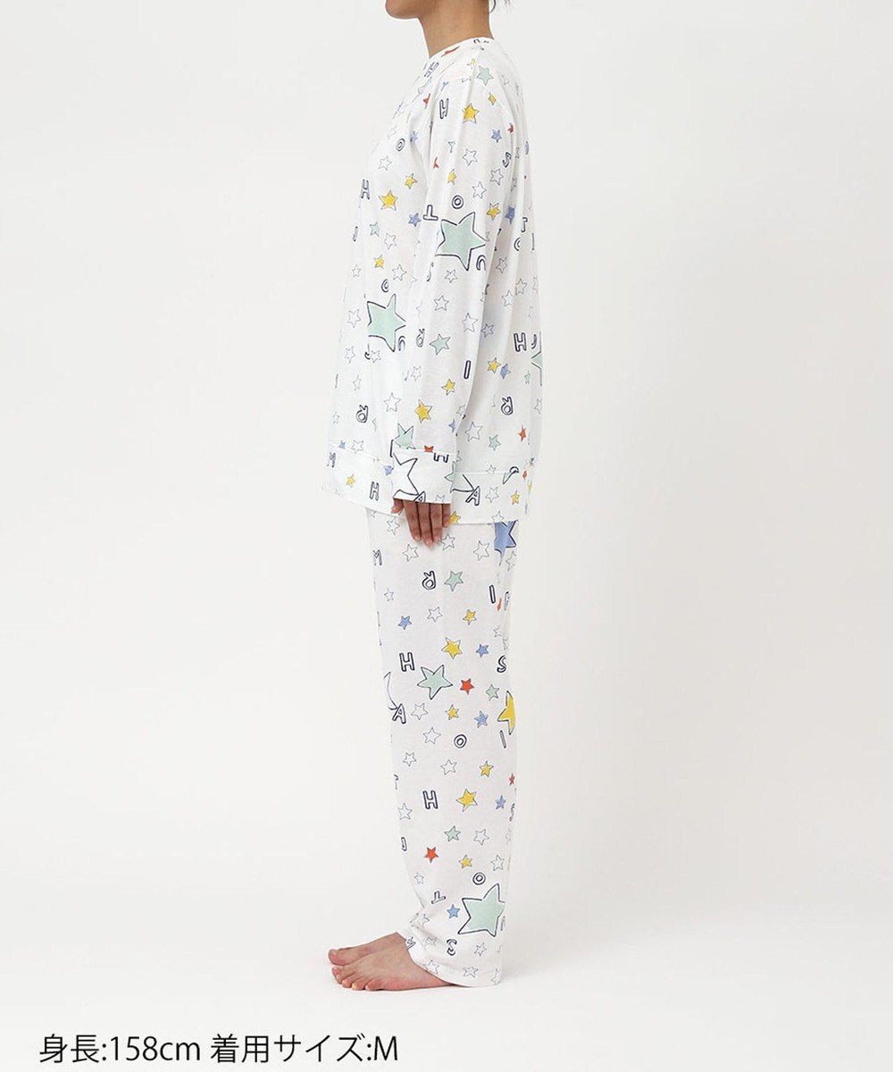 tsumori chisato SLEEP ツモリチサト パジャマ 長袖 長ズボン 綿100%(本体) 天竺素材 レディース UDX558 /ワコール 
