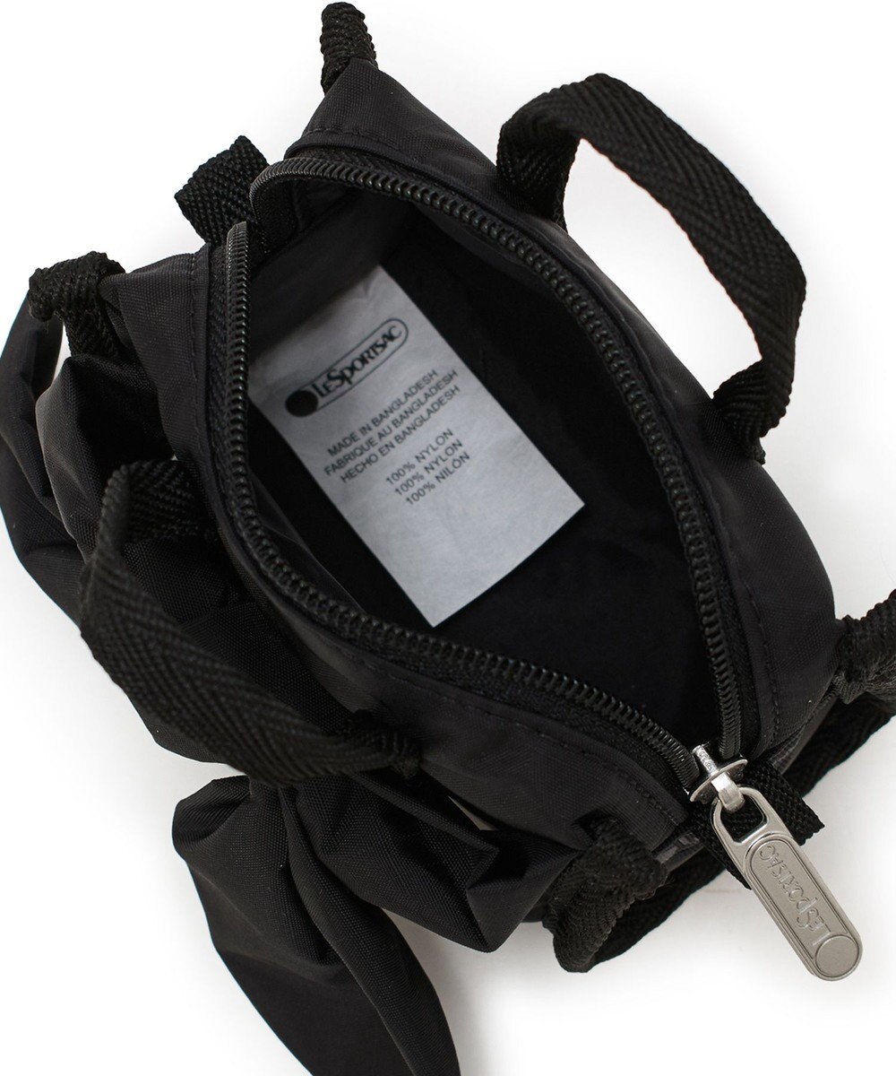 LeSportsac BOW MICRO BAG/ブラックボウズ 