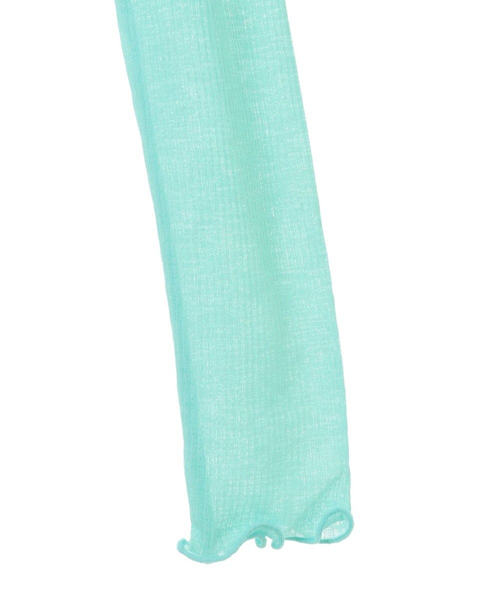 earth music&ecology シアーリブロゴ刺繍プルオーバー 