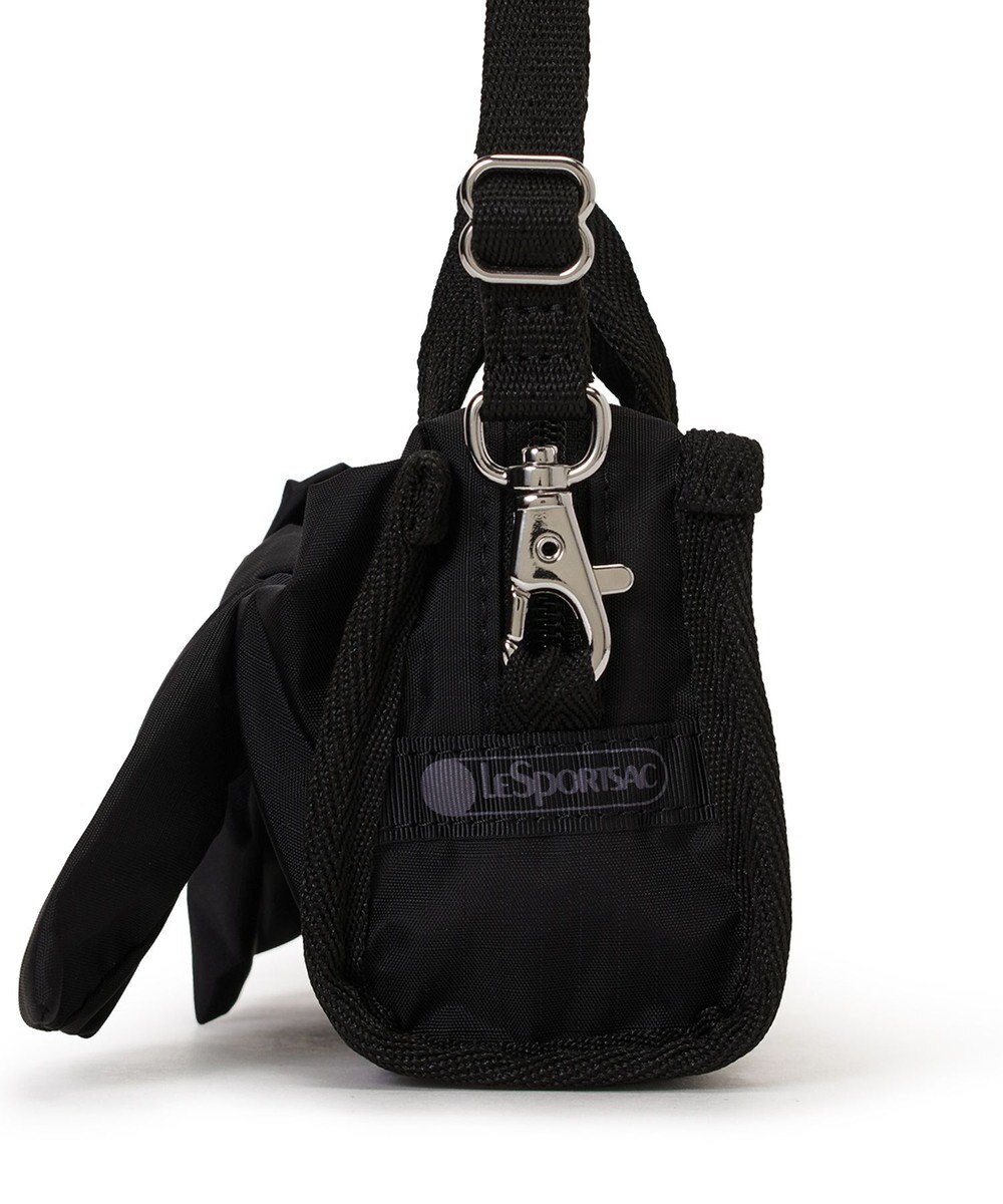 LeSportsac BOW MICRO BAG/ブラックボウズ 