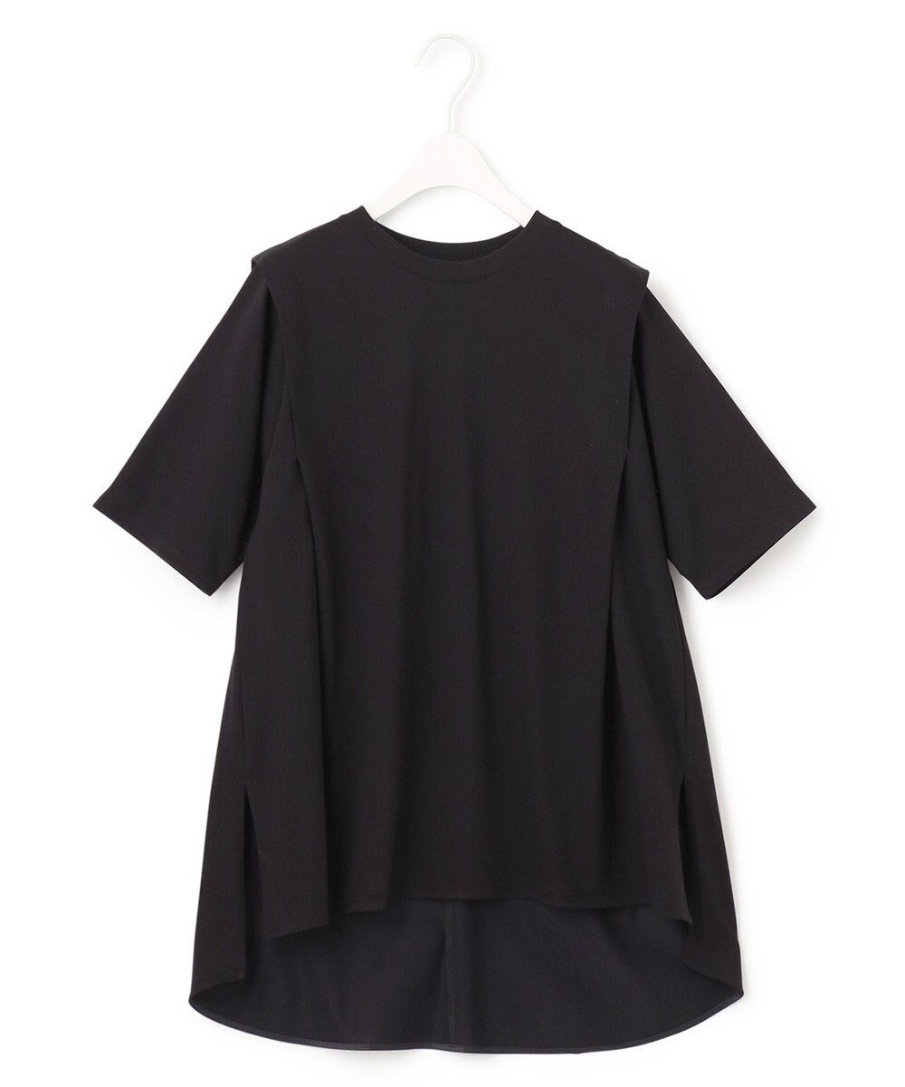 ICB 【接触冷感・UVケア・洗える】コンフォートプレーティング デザインカットソー 