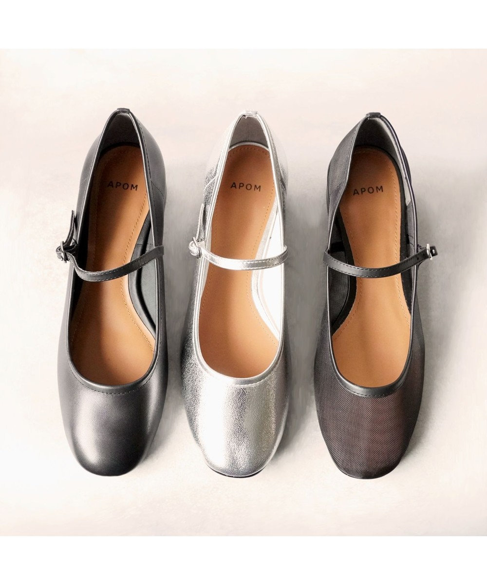 APOM 本革アンライニングメリージェーン30 