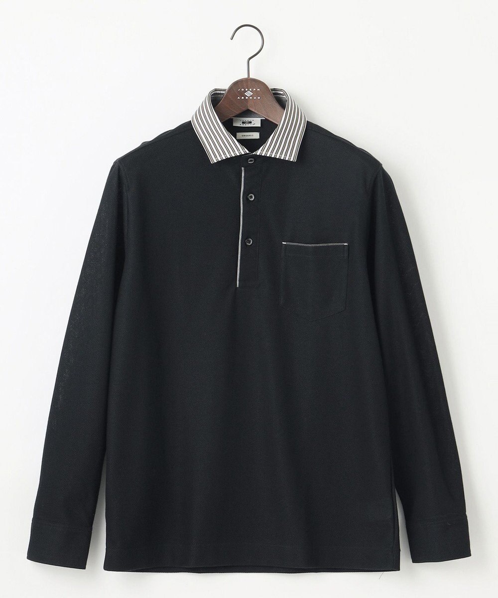 JOSEPH ABBOUD 【オーガニックコットン】ダディポロシャツ 