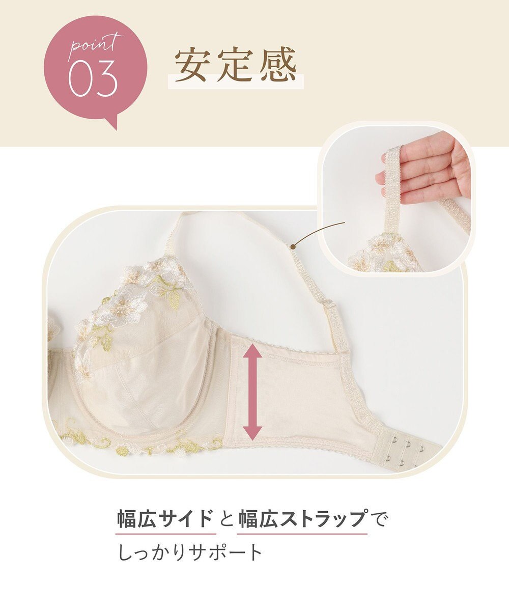 Wing ブラジャー Wing Lesiage 安定感のあるつけごこち 綿混素材(肌側) 【5010シリーズ】 フルカップブラ Hカップまで対応 大きいサイズ PB5010 ウイング／ワコール 