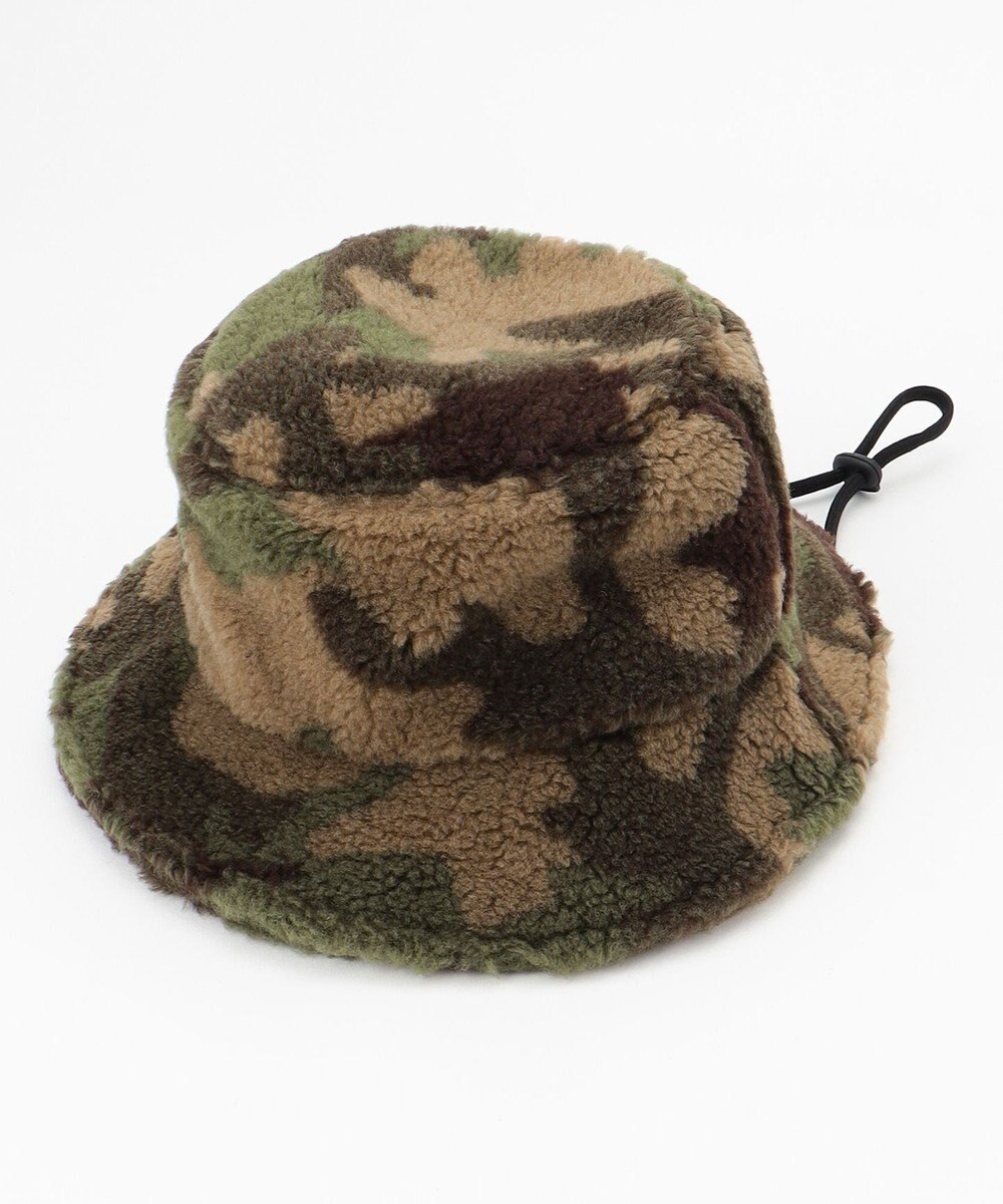 JOSEPH ABBOUD MOUNTAIN カモフラージュフリースハット 