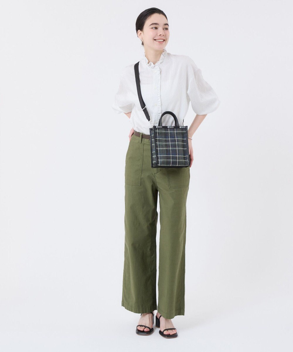 LeSportsac WOVEN MINI N/S TOTE/マルチメッシュノワール 