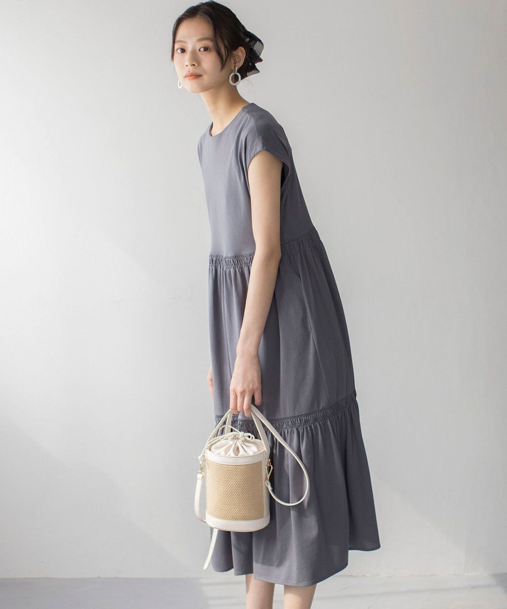 組曲 サマージャージーティアード ワンピース 