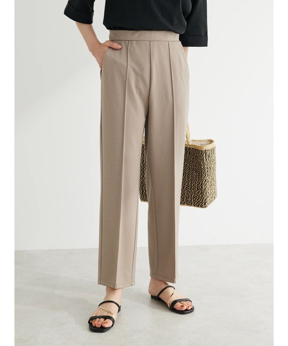 Green Parks らくスレストレートパンツ 