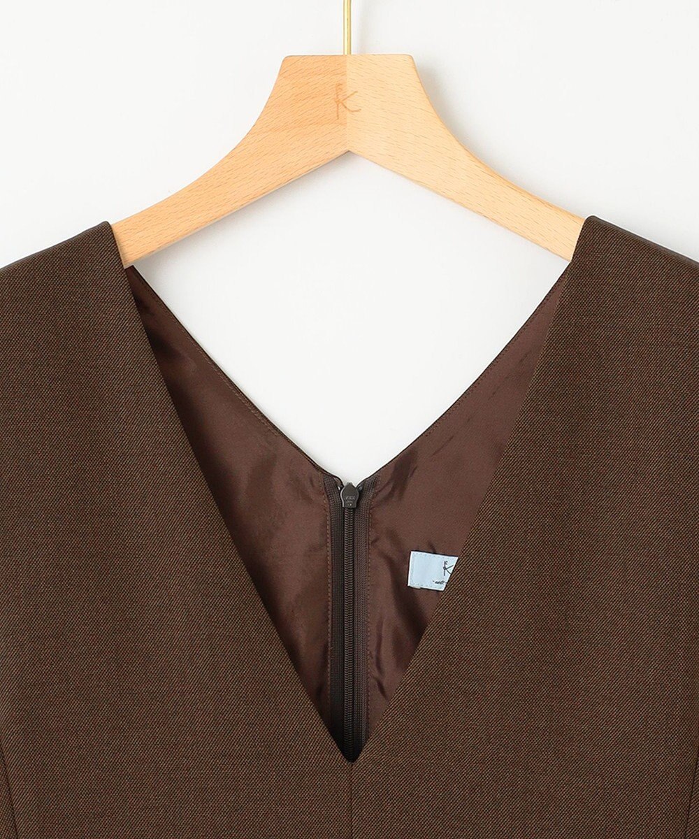 組曲 ウールライクスポンディッシュ ジャンパースカート 