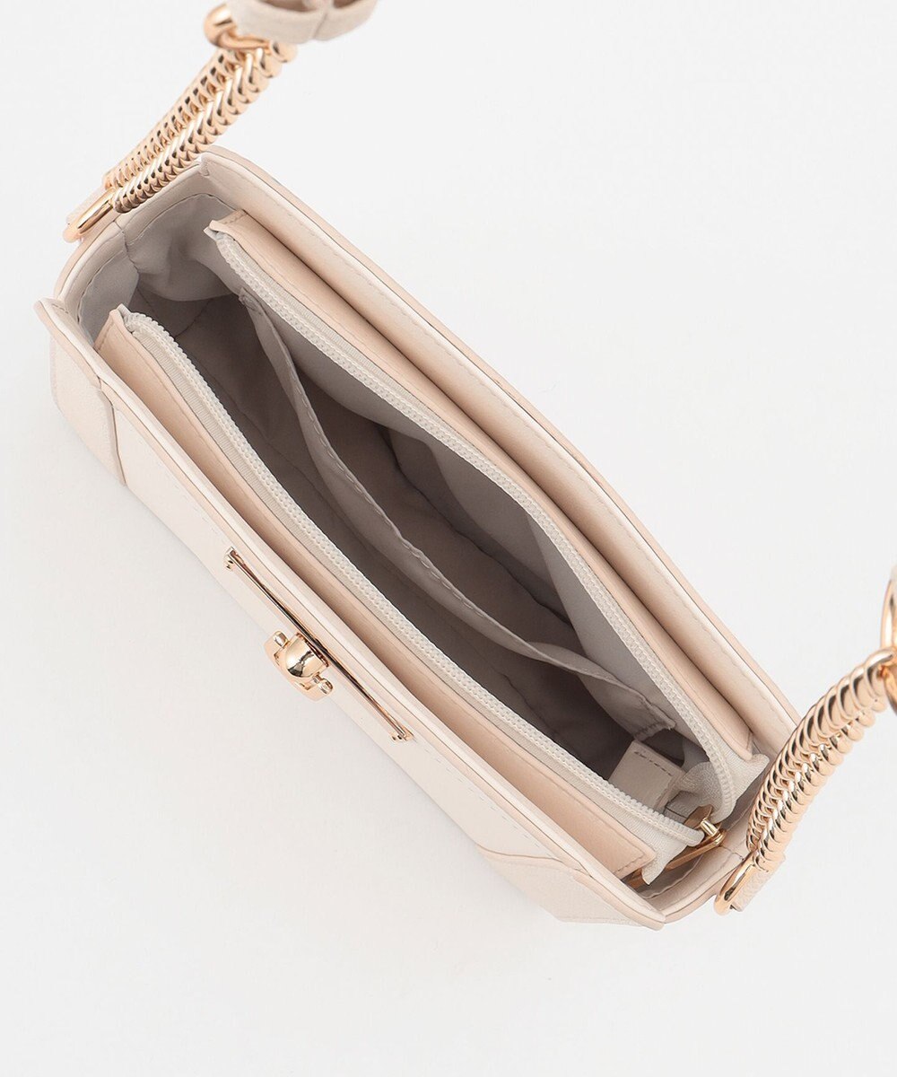 ANY SIS 【美人百花7月号掲載】スクエアライン ショルダーバッグ 