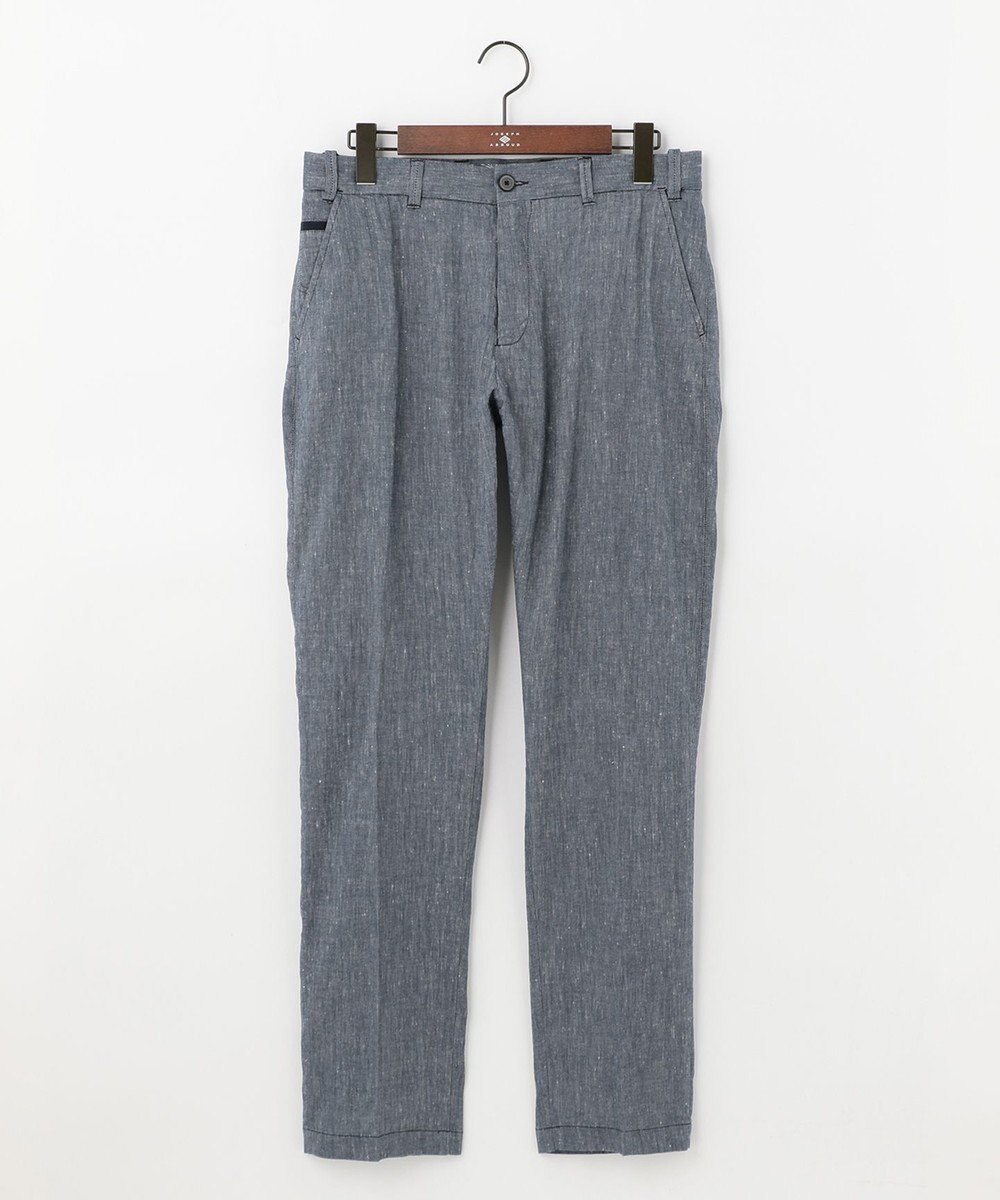JOSEPH ABBOUD 【キングサイズ】リヨセルリネンシャンブレー パンツ 
