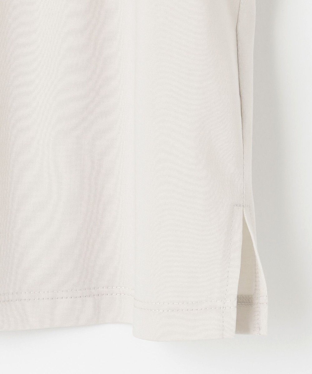 J.PRESS LADIES S 【吸水速乾】プレーティングジャージー フリル衿 カットソー 