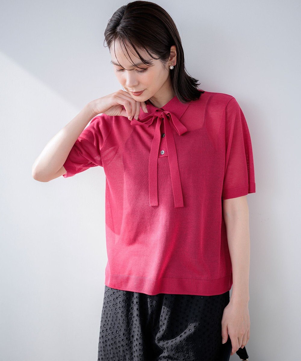 組曲 S 【先行予約】シアーポロ ニット 