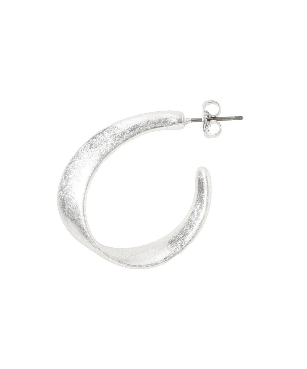 YECCA VECCA メタルフープピアス 