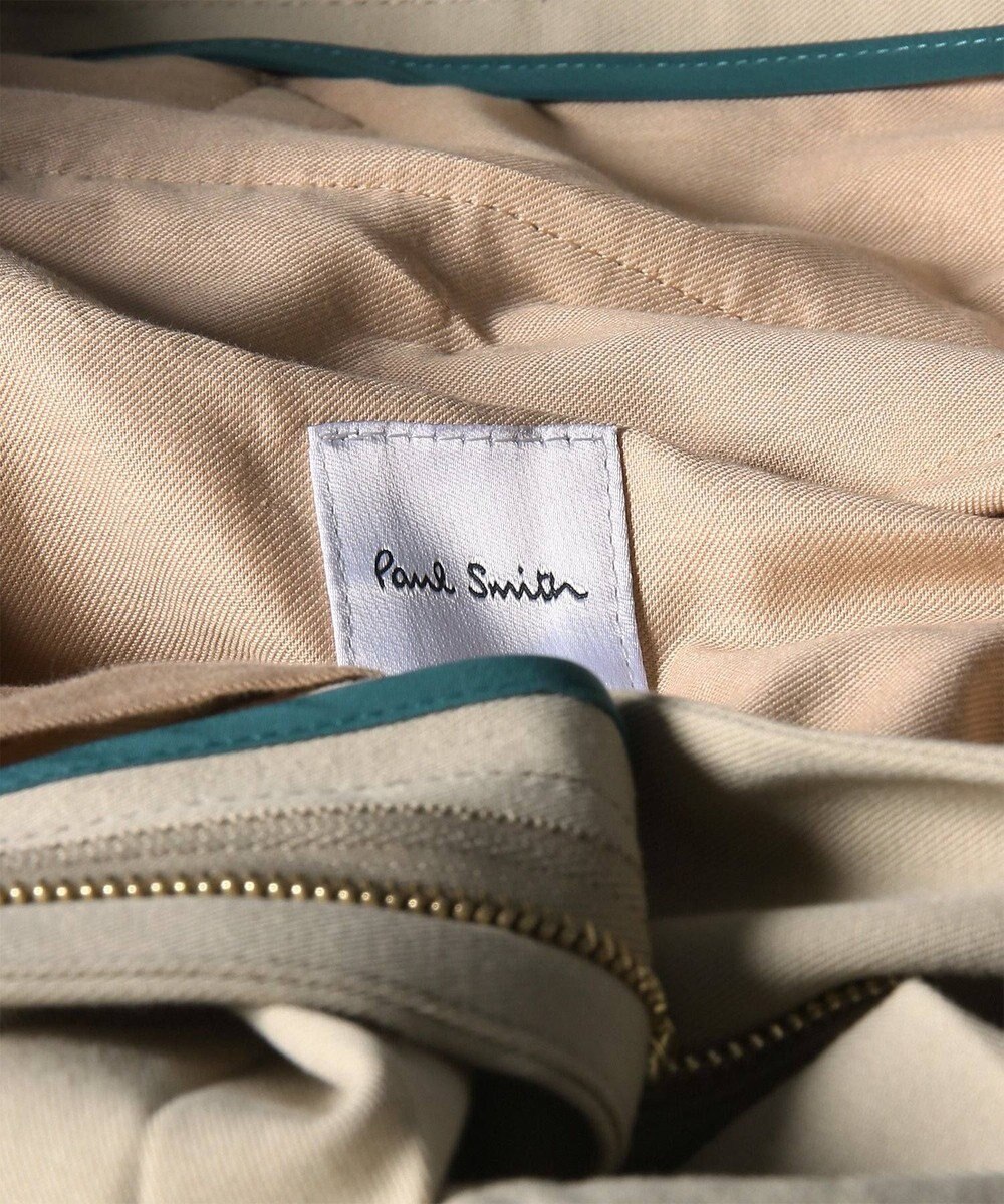 Paul Smith コットンギャバジン タックパンツ 