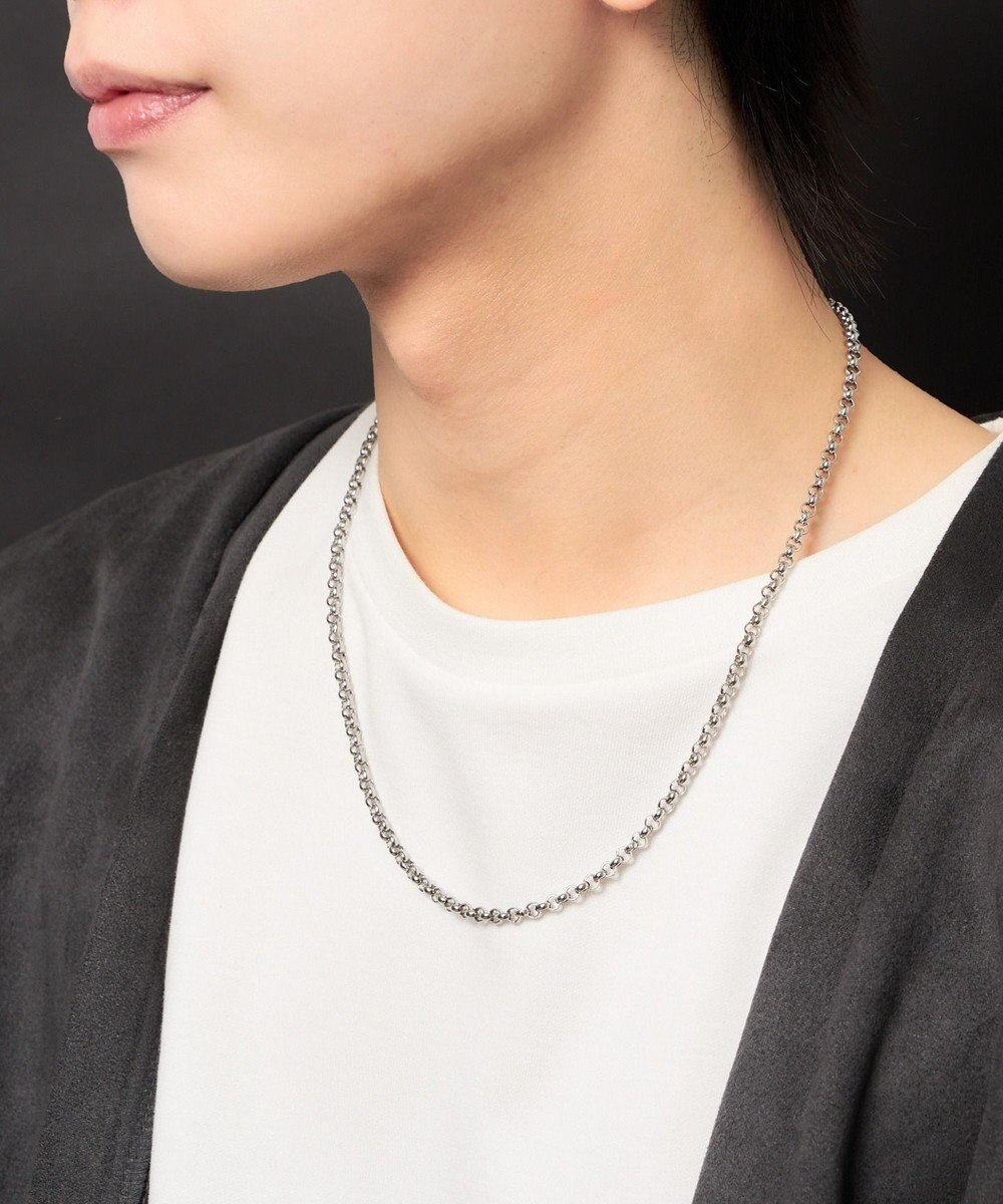 WEGO ステンレスチェーンネックレス50cm 