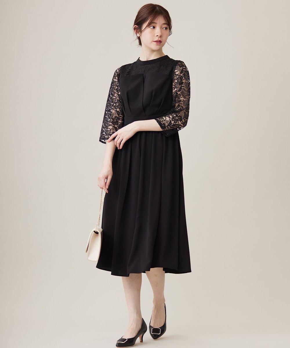 ANY SIS 【洗える】ビスチェディテール ドレス 