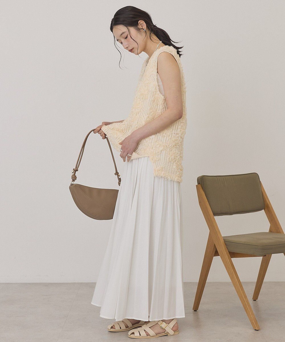 AMERICAN HOLIC 【選べる丈】シアープリーツスカート 