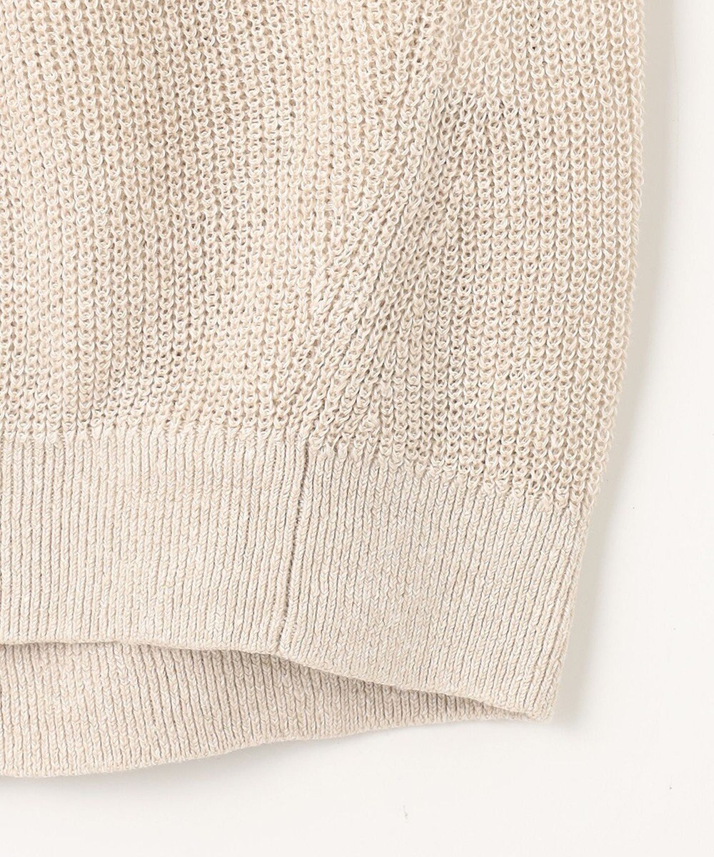 23区 【洗える】ピュアリネン ニット ベスト 