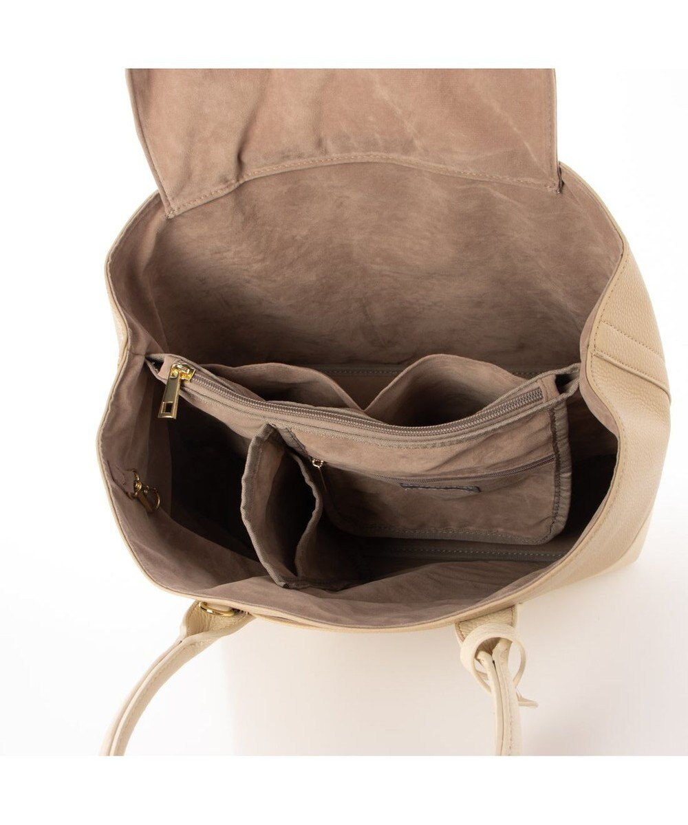 UNBILLION cachecache ショルダー付きパーテーション合成皮革トートL 