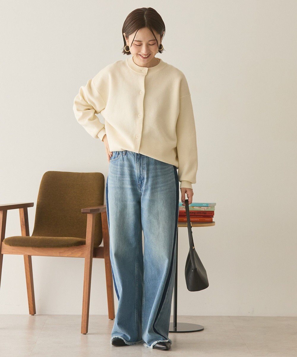 AMERICAN HOLIC コットンブレンドスポンディッシュカーディガン 