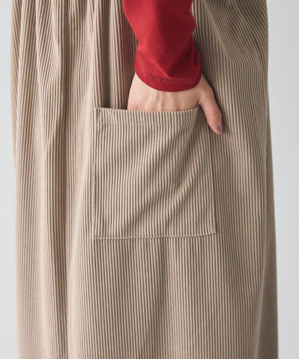 CRAFT STANDARD BOUTIQUE カットコーデュロイジャンパースカート 