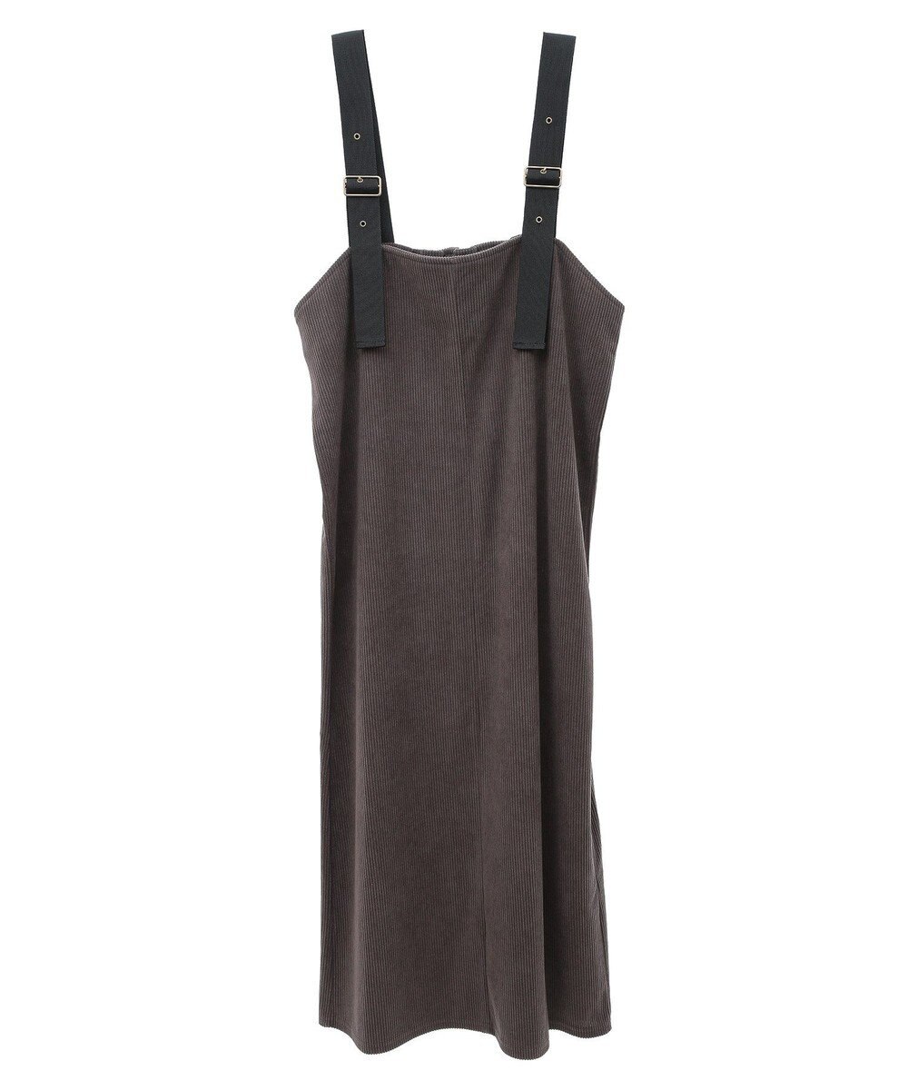 CRAFT STANDARD BOUTIQUE カットコーデュロイジャンパースカート 