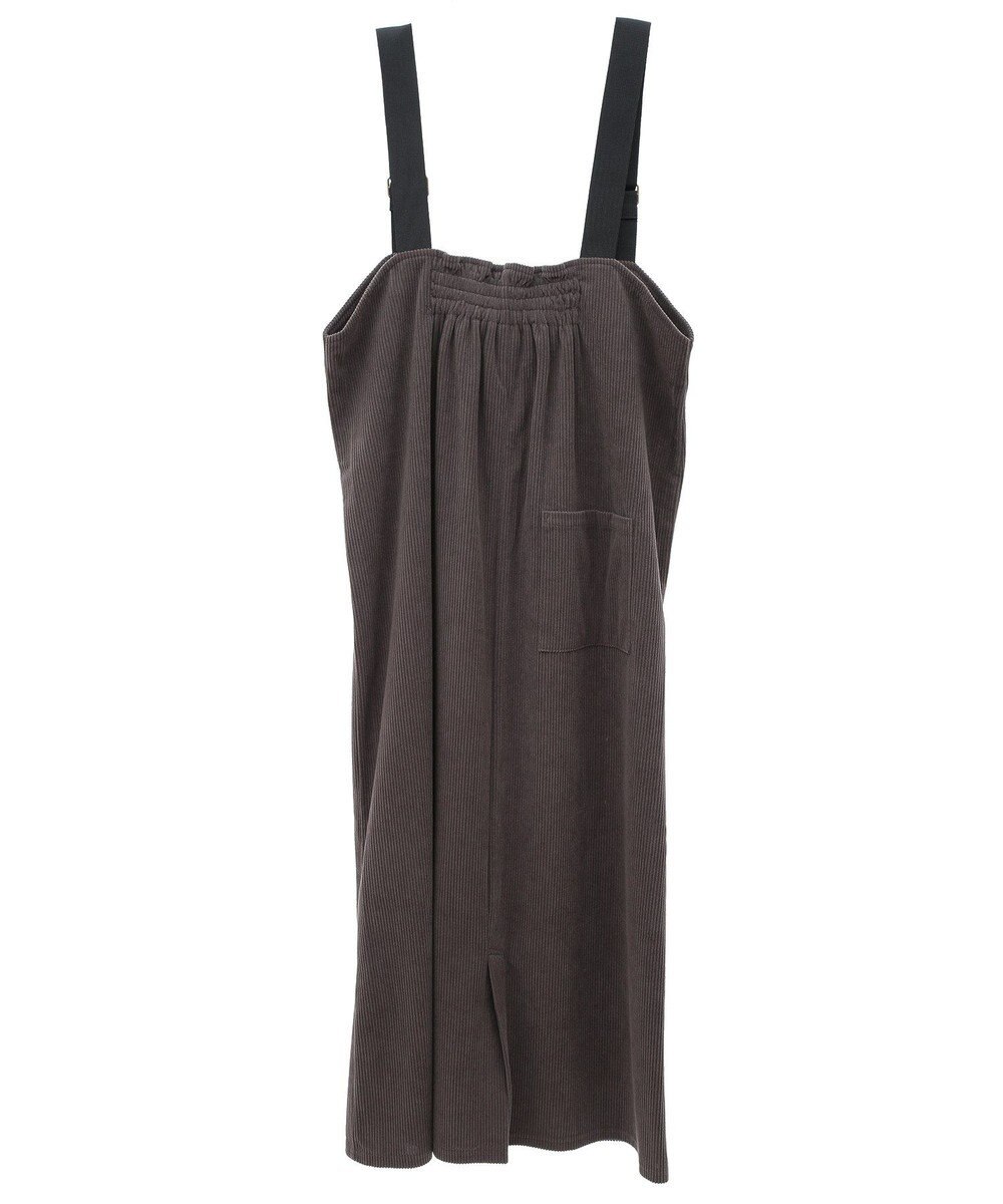 CRAFT STANDARD BOUTIQUE カットコーデュロイジャンパースカート 