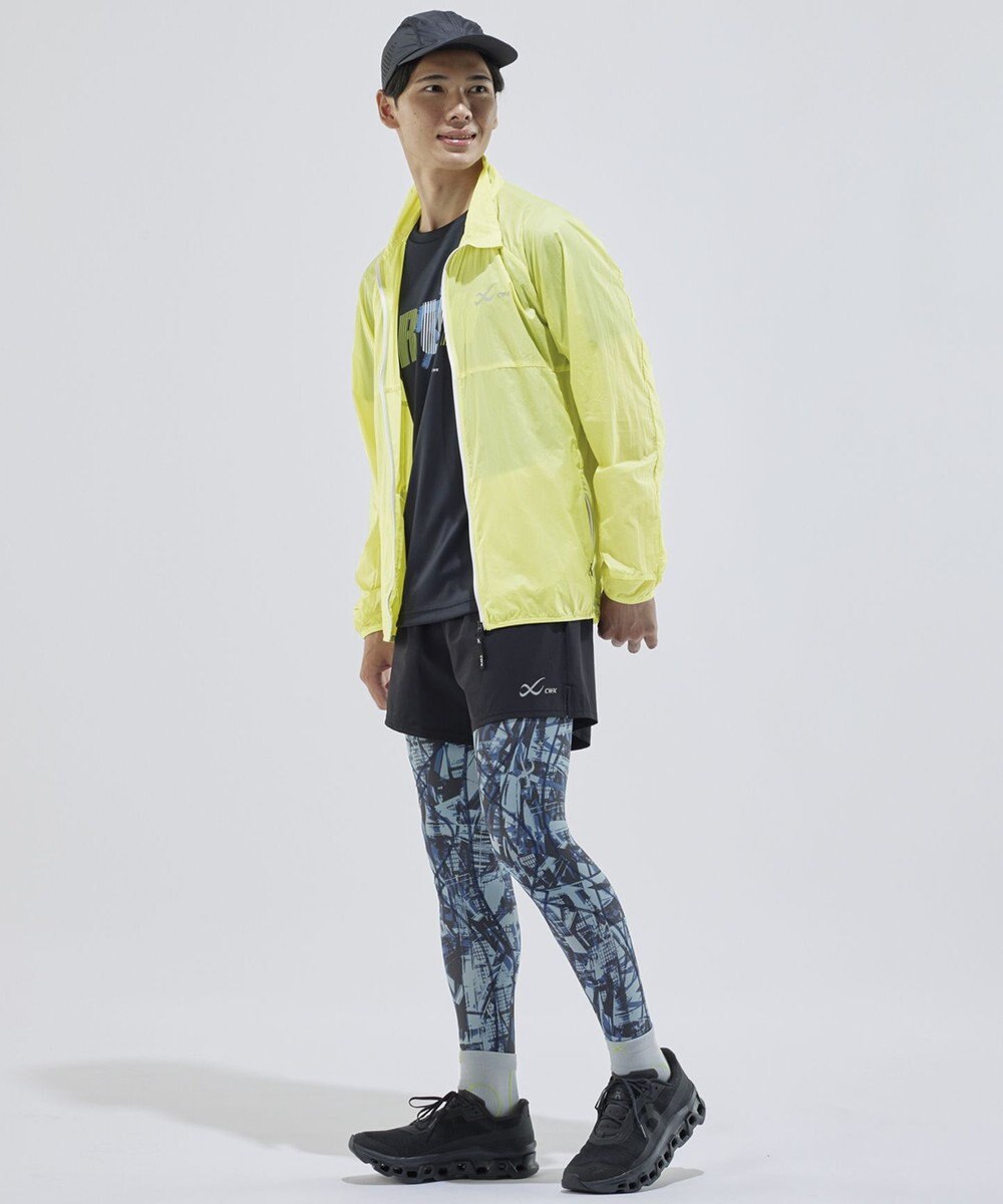 CW-X 【MEN】 CW-X ランニングパンツ 立体パターン設計 スポーツウェア 3分丈 メンズ DHO393 /ワコール 