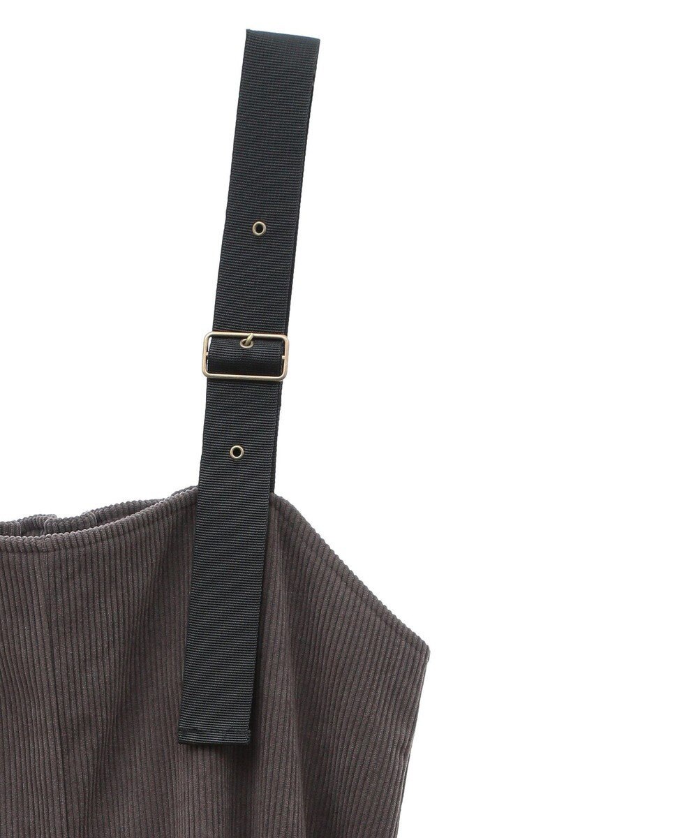 CRAFT STANDARD BOUTIQUE カットコーデュロイジャンパースカート 