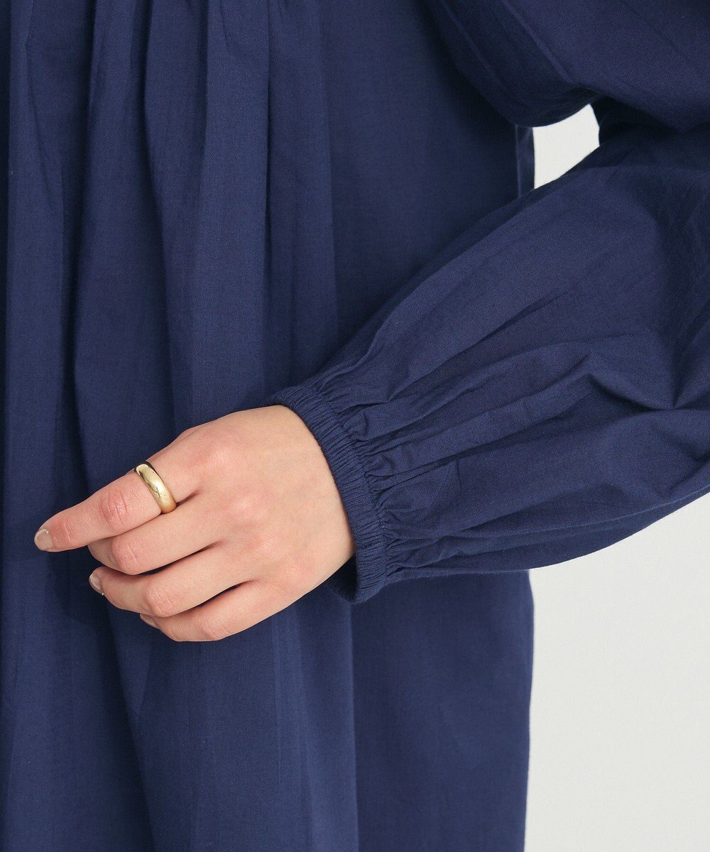 CRAFT STANDARD BOUTIQUE インド綿ピンタックブラウス 