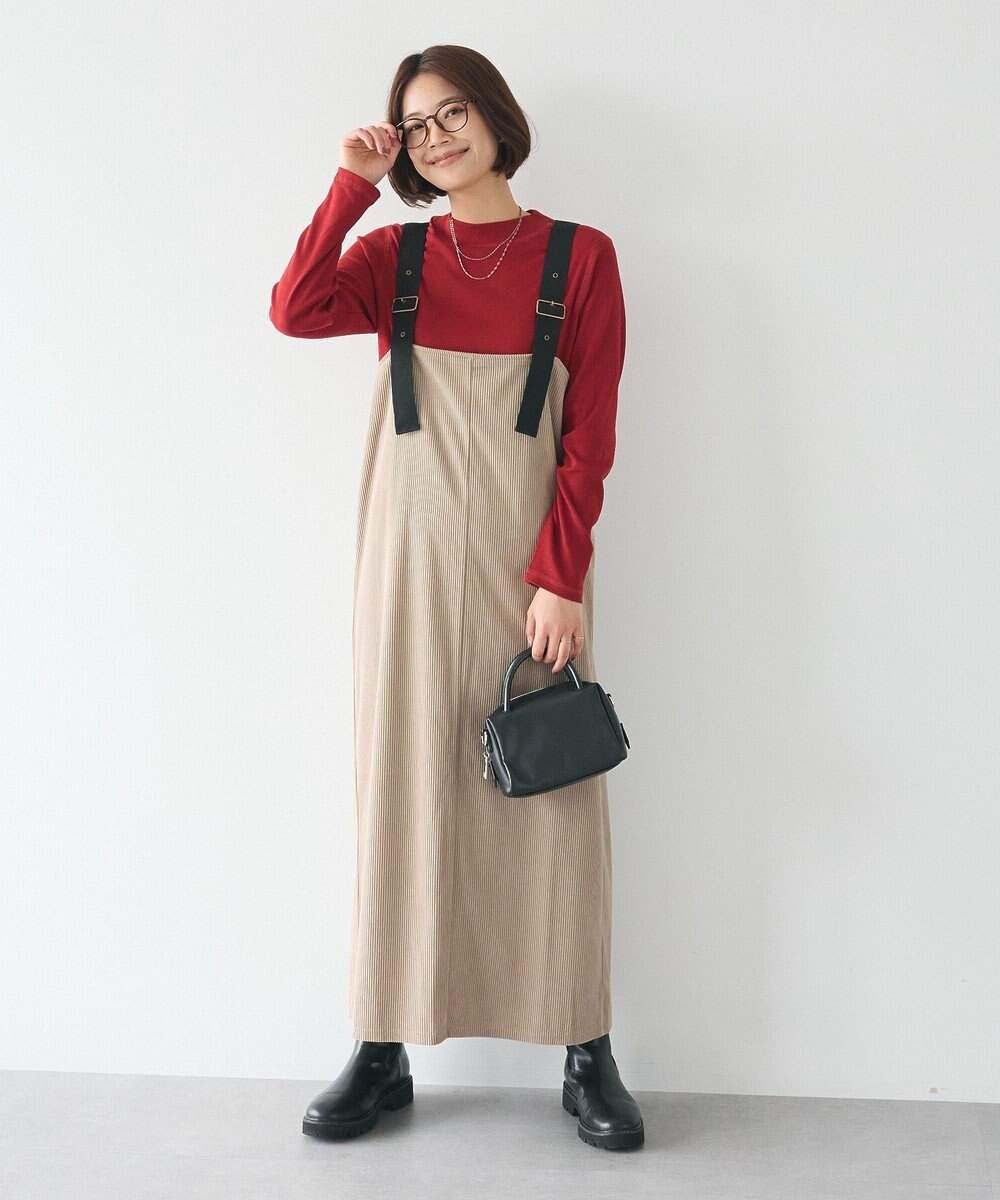 CRAFT STANDARD BOUTIQUE カットコーデュロイジャンパースカート 