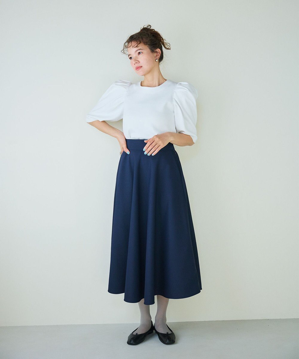 #Newans 【セレモニーにも】パフスリーブニット 