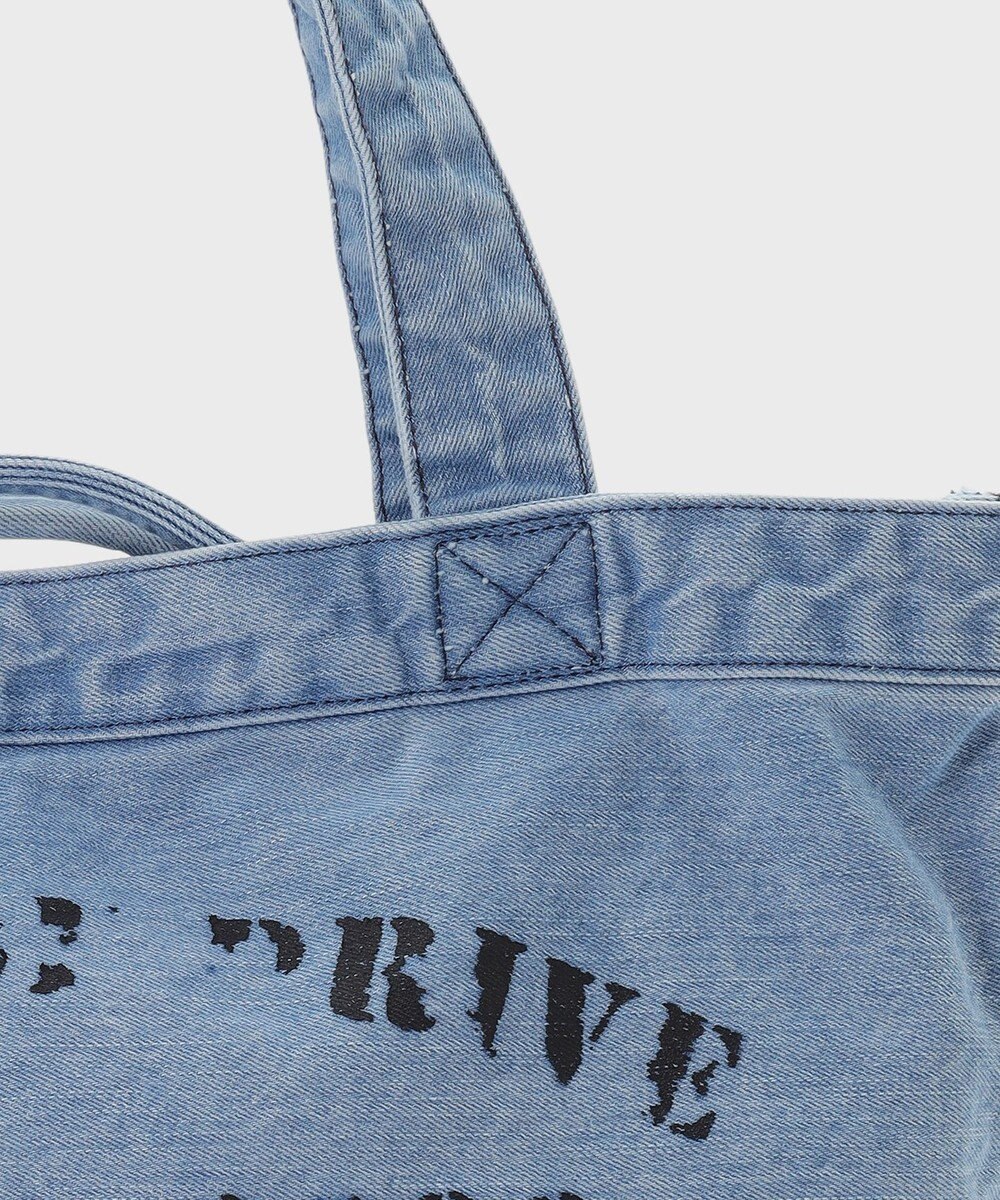 GRACE CONTINENTAL レタードデニムトート 