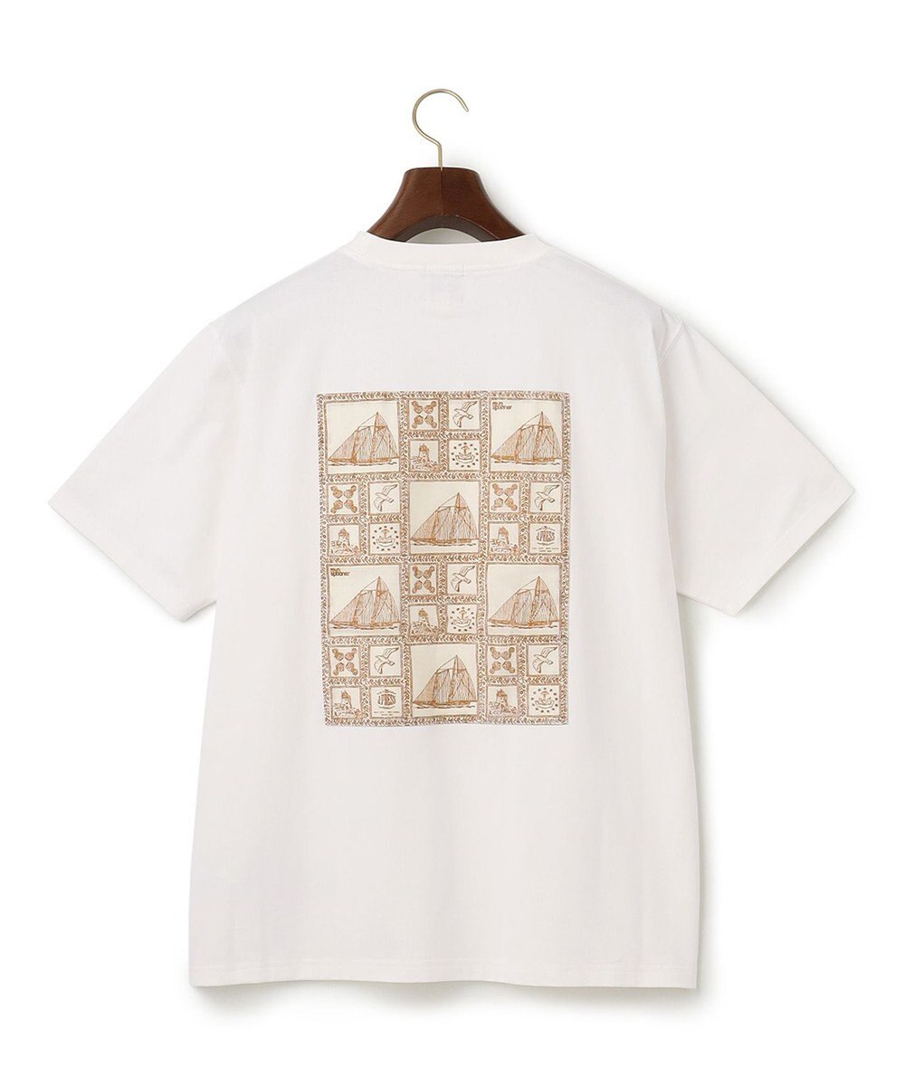 J.PRESS MEN Reyn spooner×J.PRESS リバースプリント ポケットTシャツ 