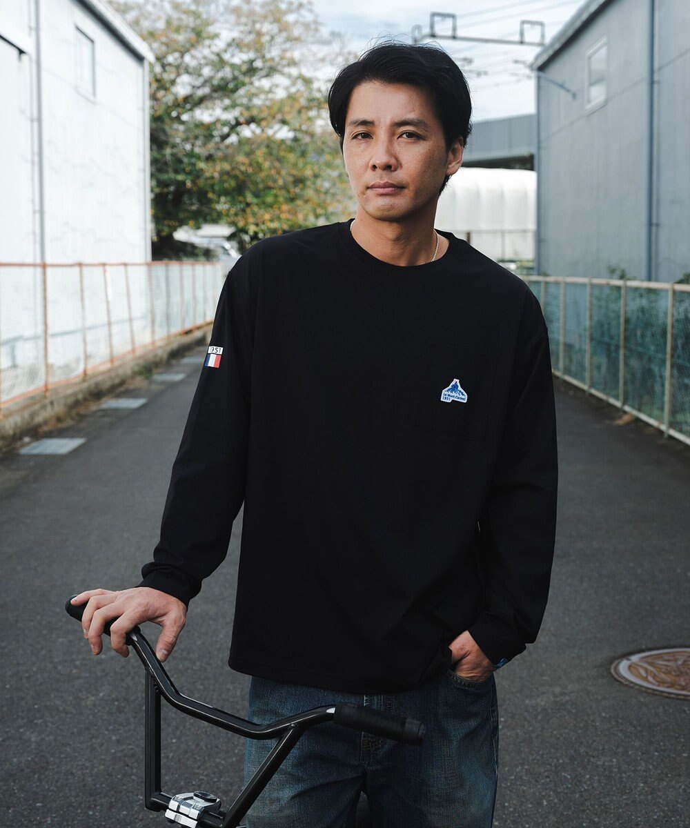 SHARE PARK MENS 【UVケア・吸水速乾・ストレッチ・軽量 】エンブレムTシャツ（L・XLサイズ） 