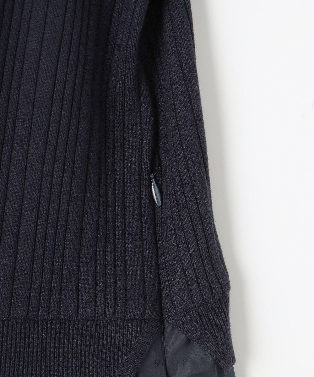 J.PRESS LADIES 【WEB限定・洗える】ニット コンビ ワンピース 