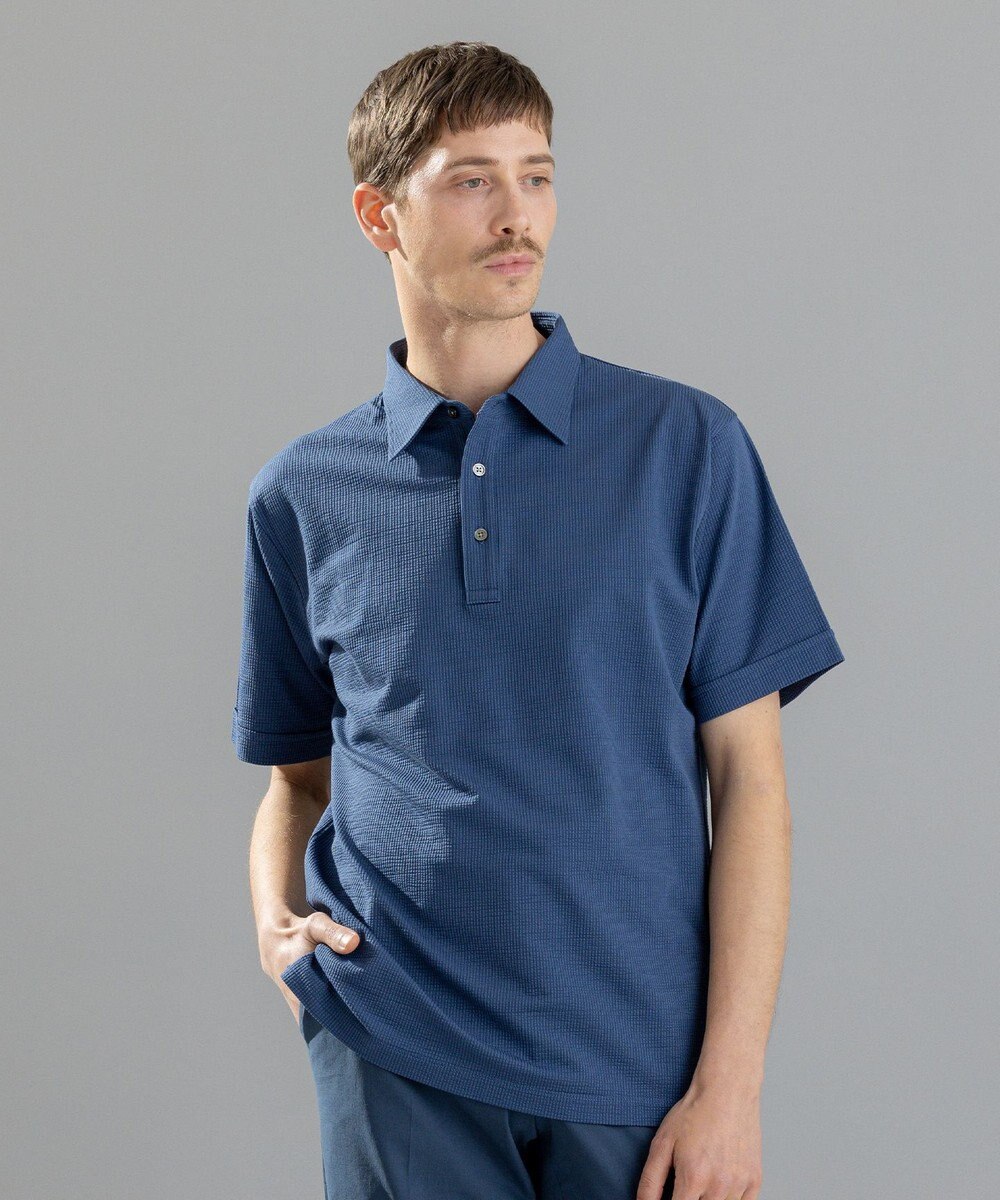 JOSEPH HOMME コンパクトサッカージャージー　ポロシャツ 