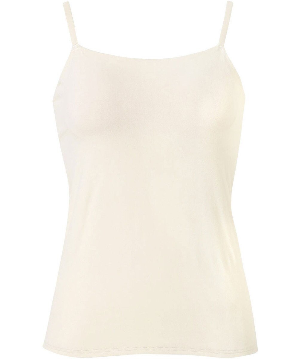 Wing カップ付きキャミソール 綿混(身生地部) ラク きれいなバストシルエット 【シンクロブラトップ 綿混タイプ】 ブラトップ ET1032 ウイング／ワコール 