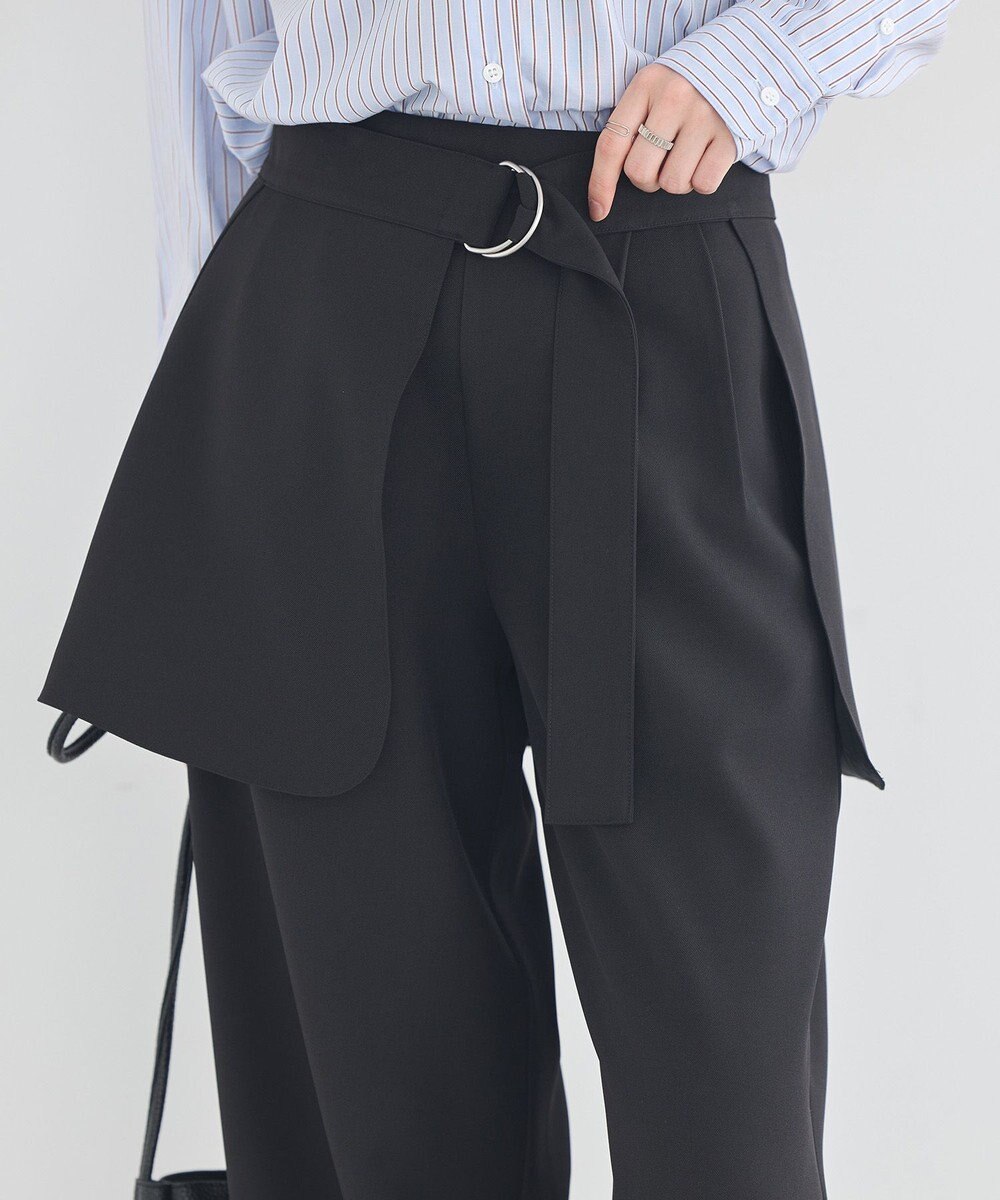 earth music&ecology 【予約】【2WAY】ラップスカート付きパンツ 