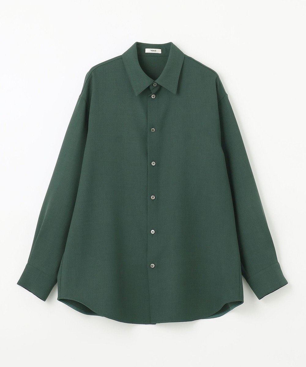 NAVE 【ReNAVE】ウォッシャブルツイル シャツ 