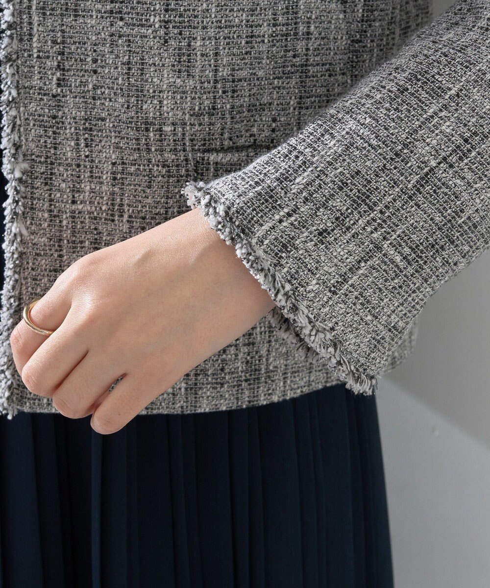 YECCA VECCA ツイードジャケット(1) 