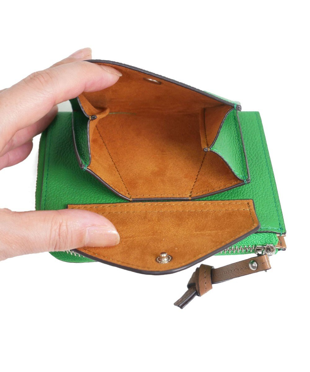 PELLE BORSA L字ファスナーコンパクト財布 Very Goods ベリーグッズ 7206 